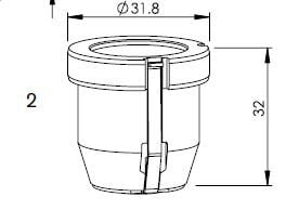 TRUMPF® CERAMIC NOZZLE HOLDER